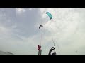 Kiting Fort DeSoto East Beach with Go Pro HD - 04-26