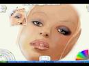 speedpainting art rage - christina aguilera   mit music