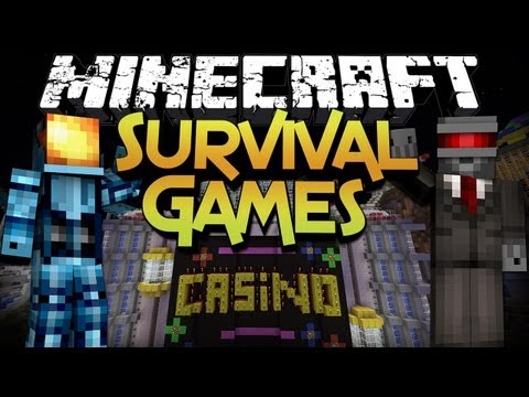 Minecraft: Survival Games #1 - Casino w/ iHyperlink!