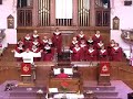 the organ and choir of strathroy united church perform john rutter's benediction anthem 