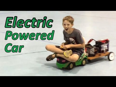 Electric Powered Car! - Science Fair Project for Kids with Ethan