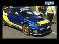 On board camera Subaru Impreza Danish Rally Rd1