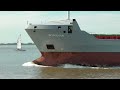 Schiffe im Nord-Ostsee-Kanal am 17.7.2010