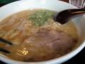 超人気！！濃厚魚介豚骨らぁ～麺の極太麺！！