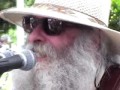 Jim Hinde performs at Port Townsend farmers Market