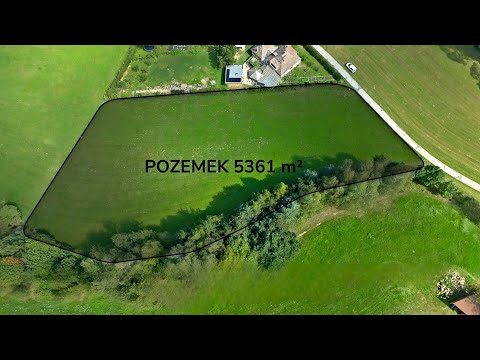 Video Prodej pozemku 5361 m2, Úpice okr. Trutnov