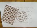 Cardmaking circle penny slider  card tutorial
