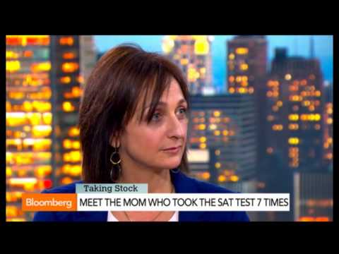 Debbie Stier discussing the SAT on Bloomberg TV