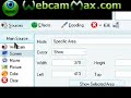 how to use webcam max