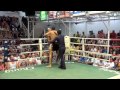 Van Vynk (south Africa) lands vicious right cross KO @ Bangla thai boxing stadium