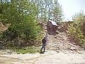 Badlands - Attica, IN; Adam in the rock quarry