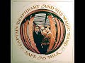 Song: Dropout Boogie (4/12) Album: Safe As Milk (1967) Artist: Captain Beefheart & His Magic Band The first album, Safe As Milk (Buddha) was released in 1967. The occult personality of the leader communicates a Dadaist touch and a hallucinogenic joy that from time to time reminds one of a bluesy Zappa, or alternately, a blues-rock version of the Holy Modal Rounders. Perhaps the most hilarious piece is the supersonic blues Sure Nuff' n Yes I Do, another shouted song where the traditional riff of Rollin' And Tumblin' sustains a breath-taking cadence. Another apparently comical piece, Electricity, is in fact one of the most reckless harmonic experiments in the career of Van Vliet. As Electricity spins and spits its perverse nursery rhyme, two teetering, grinding blues guitars (Cooder and Alex St. Clair) tear it to pieces, while a languid and grotesque theremin mews in the background, and the rhythm section picks out a hobbling quadrille. French's rhythm, syncopated and muted, is a masterpiece within a masterpiece. The work is structured according to a supernatural order, but leaves the impression of chaotic witticism. That which the Magic Band crushes is not the harmony, but the classic concept of song. The comic element is indeed the epicenter of the obsessive rhythm and blues Dropout Boogie, where the threatening energy of a sinister syncopated riff couples together a demonic growl and a vaudeville xylophone, and Zig Zag Wanderer, where the blues shouter's heritage is more <b>...</b>