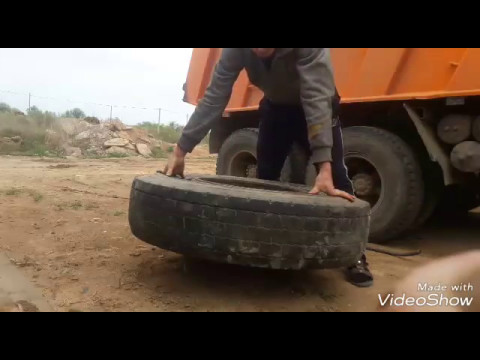 Как бортировать колесо на камаз Как бортировать колесо на камаз