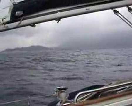 Stormy weather in Greece