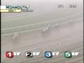 Monmouth Park-Larry Collmus Race Call in the Fog
