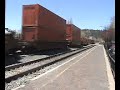 BNSF 5111 Double stack @ Flagstaff Station AZ BNSF 5111 Double stack @ Flagstaff Station AZ