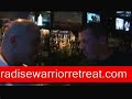 Chuck Liddel, Bas Rutten and Pat Militech at a Sports Bar
