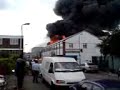 massive warehouse fire in park royal,north west london