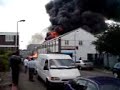 massive warehouse fire in park royal,north west london
