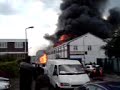 massive warehouse fire in park royal,north west london