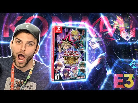 *NEW* FIRST LOOK at KONAMI's YuGiOh Legacy of the Duelist: LINK EVOLUTION at E3! EXODIA..
