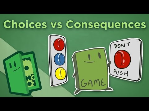 Extra Credits - Choices vs Consequences - What Player Decisions Mean in Games