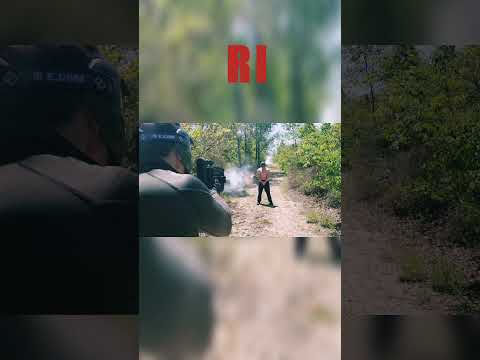 Airsoft Grenade Launcher(Strong man vs launcher) #shorts #airsoft #Grenadelauncher #epicfail #fail