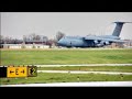 MARTINSBURG & A C5A GALAXY LANDING MARTINSBURG & A C5A GALAXY LANDING