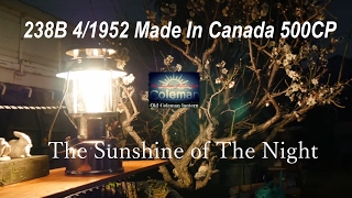 238B 4/1952 Made In Canada 500CP動画。