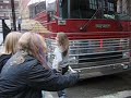 camille sneaking on Cobra starships tour bus