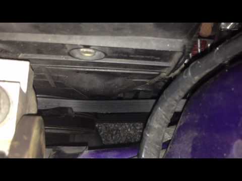 how to loose alternator belt