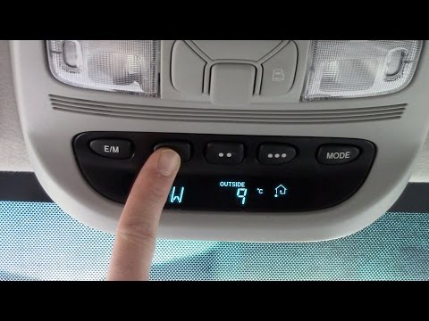 how to program gm garage door opener