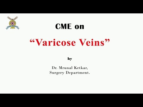 CME on “Varicose Veins ” Dr.Mrunal Ketkar