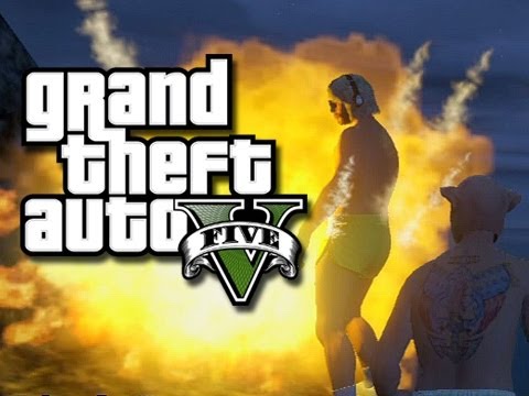 GTA 5 Online - A Floating Boating Adventure! (GTA 5 Funny Moments!) KYR SP33DY