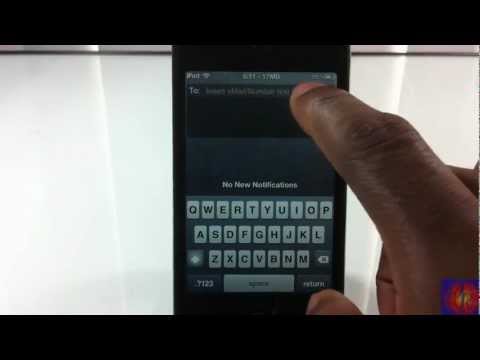 0 weeCompose: envía Email o Mensajes desde el centro de notificaciones (Cydia iOS 5)