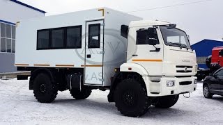 Вахтовый автобус_АСВ Камаз 43502 - 14 мест