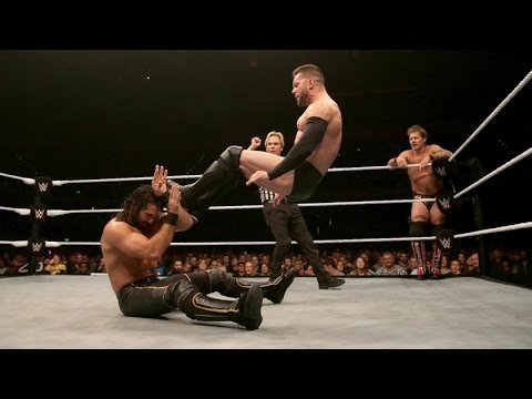 Seth Rollins & Chris Jericho VS Finn Balor & Roman Reigns WWE LIVE Melbourne Australia 2016