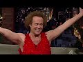 David letterman  interview with richard simmons (part 1)