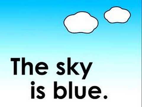 What Color is the Sky? children's song　空は何色？のうた