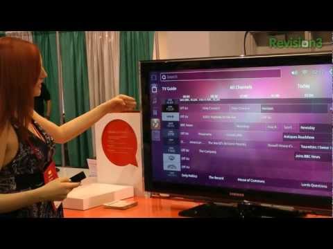 CES 2012 - http://www.twitter.com/nixiepixel Dropping by the Ubuntu booth at the 2012 Consumer Electronics Show I get to see what the just-announced Ubuntu TV looks lik...