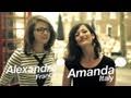 Alexandra y Amanda