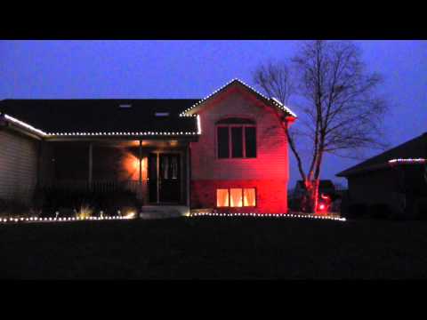 how to fasten christmas lights to stucco