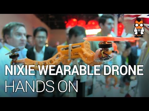 Nixie - Wearable Drone for Taking Selfies - CES 2015