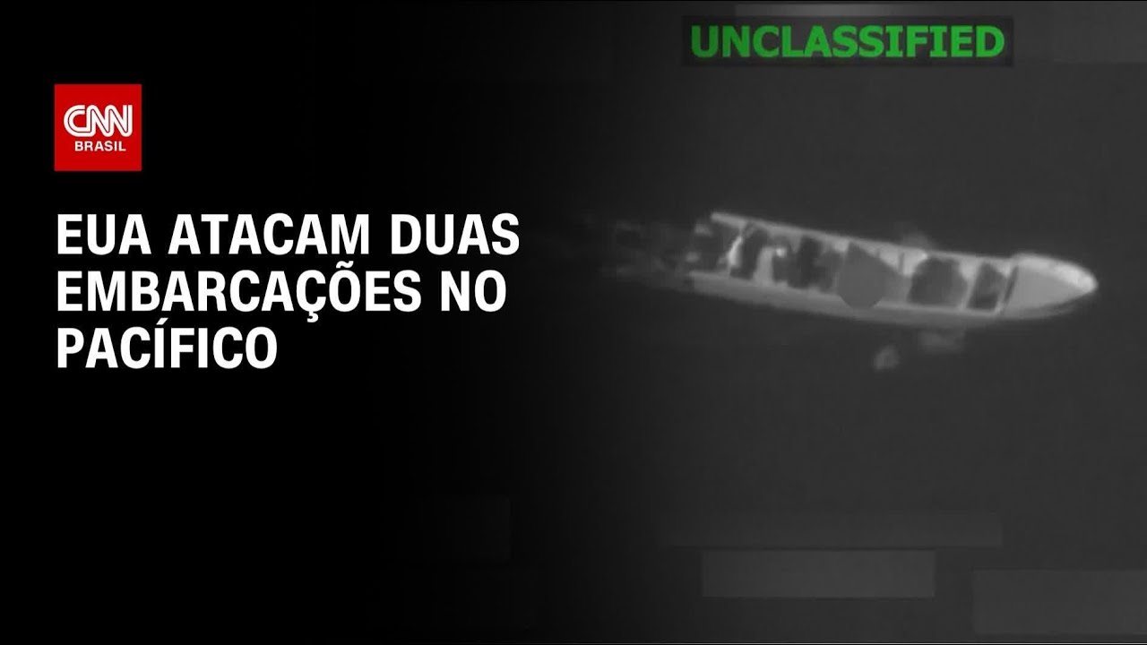 EUA atacam duas embarcações no Pacífico supostamente envolvidas com narcotráfico | LIVE CNN