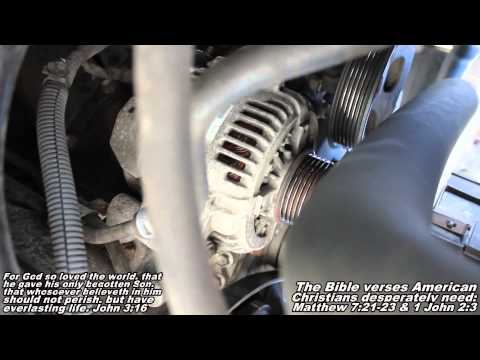 how to remove alternator
