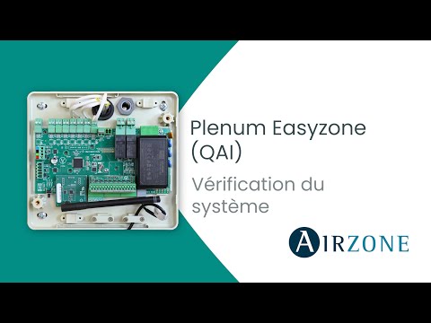 Plénum Easyzone (QAI) - Régulation des débits