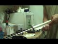 HOW TO Make Toddler's Golf Clubs Iron - Part III - Install the Grip!