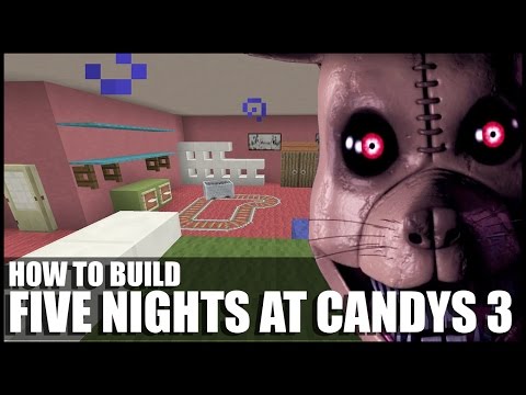 five nights at candys 3 minecraft bedroom terracotta