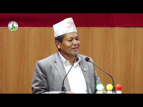 Mr. Durg Bahadur Rawat while participating in the discussion of the eighteenth meeting of the second session of the second term