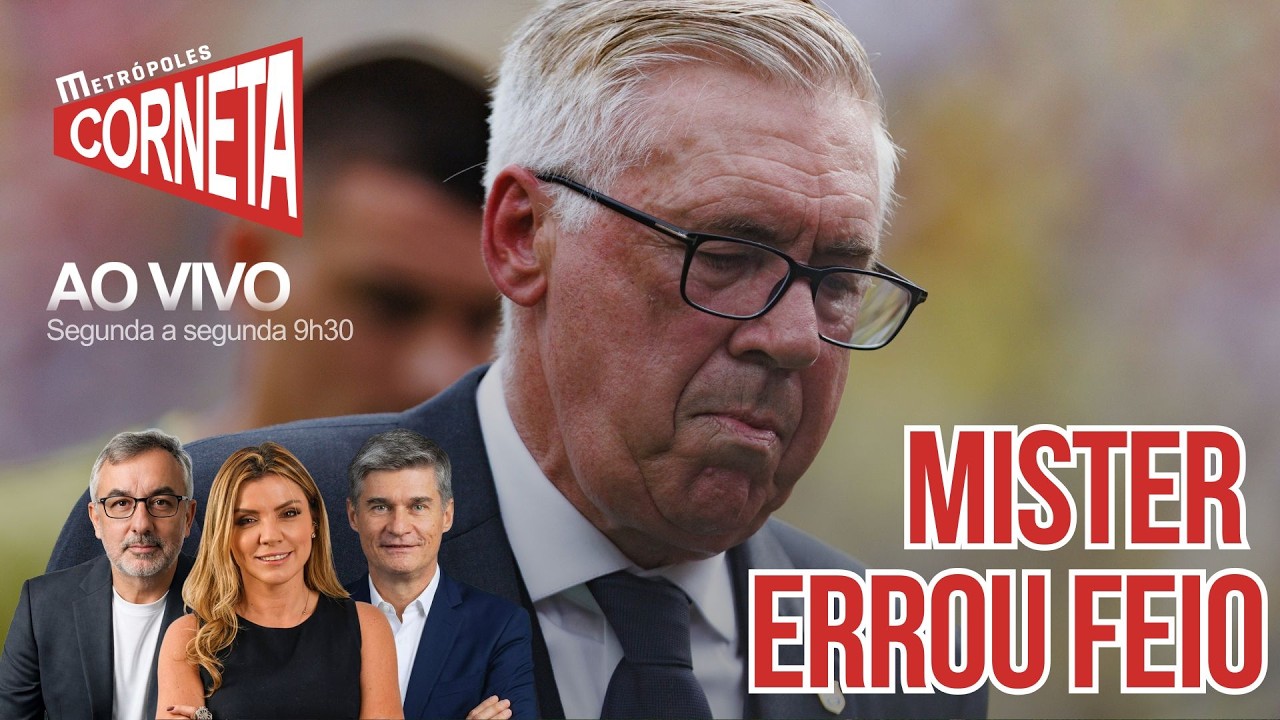 VEXAME DA SELEÇÃO NA COPA: ANCELOTTI DESMONTOU O BRASIL COM SUBSTITUIÇÕES DESASTROSAS